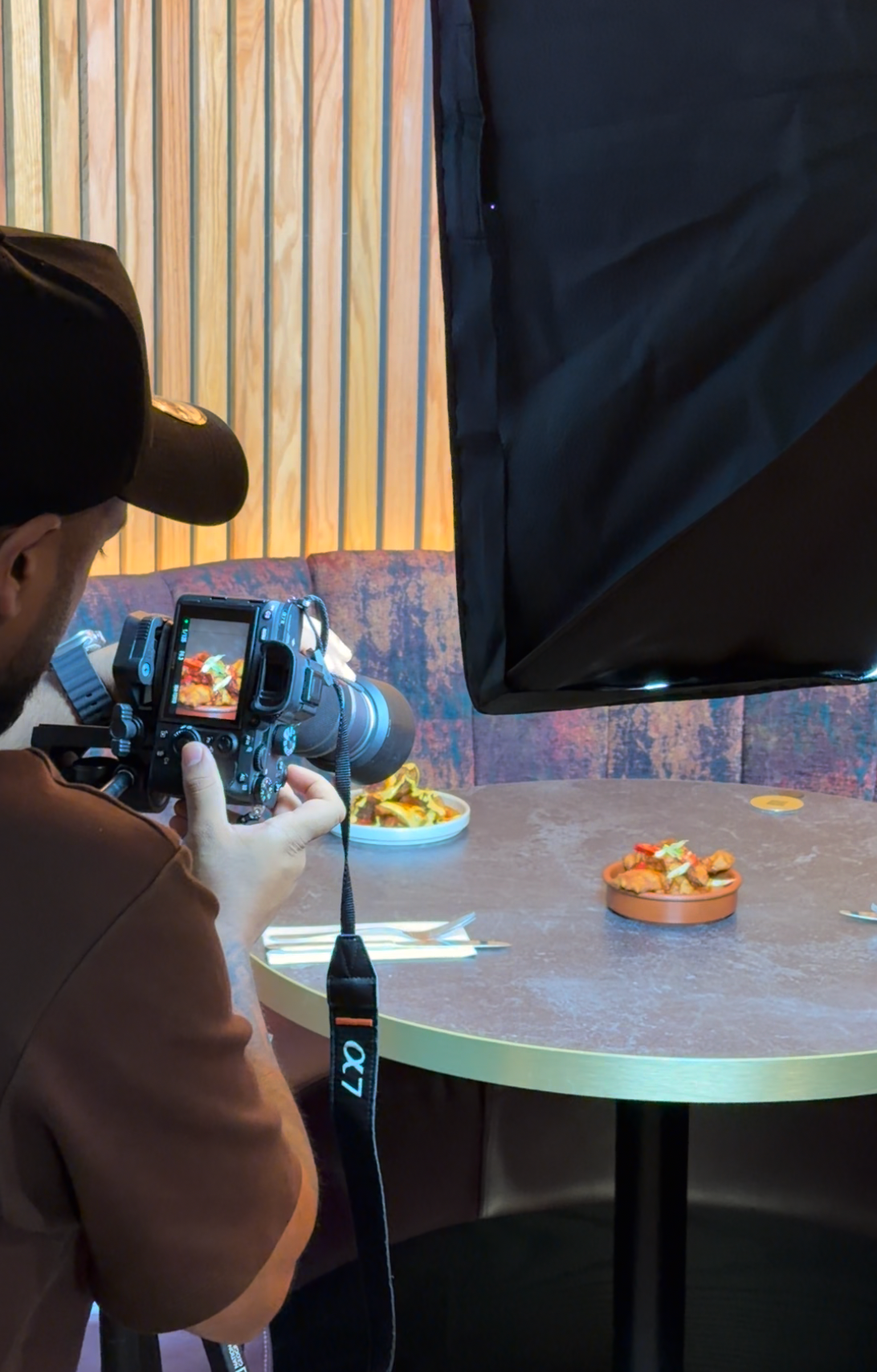 Restaurant photography content shoot by RokkaMedia